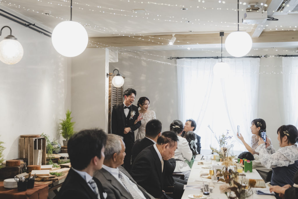 【カジュアルWedding】堅苦しくない自然体で過ごす結婚式